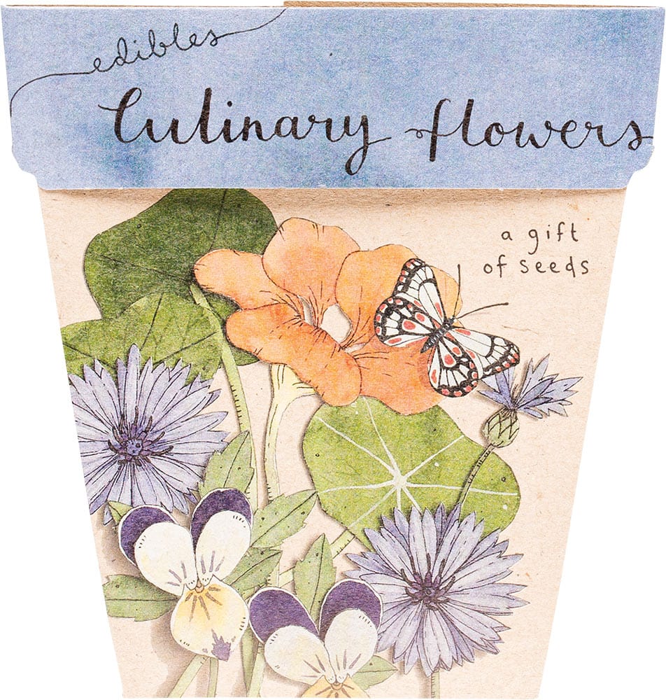 Sow N' Sow Gift Of Seeds - Culinary Flowers– BeEco