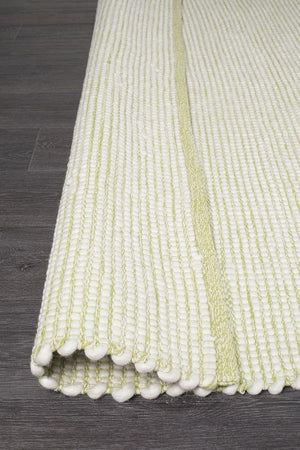 Premium Stunning Soft Wool Pistachio Rug