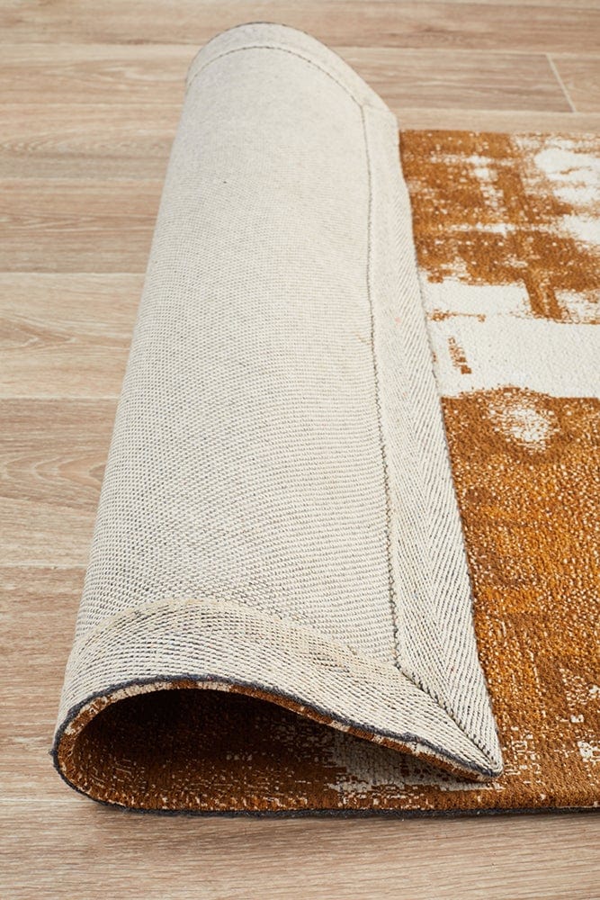 Mayur 11 Mustard Runner Rug