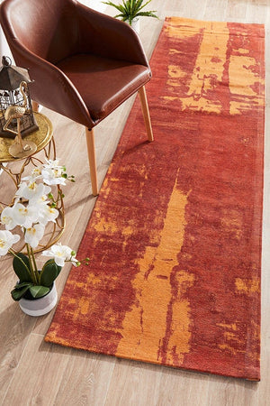 Mayur 11 Paprika Runner Rug