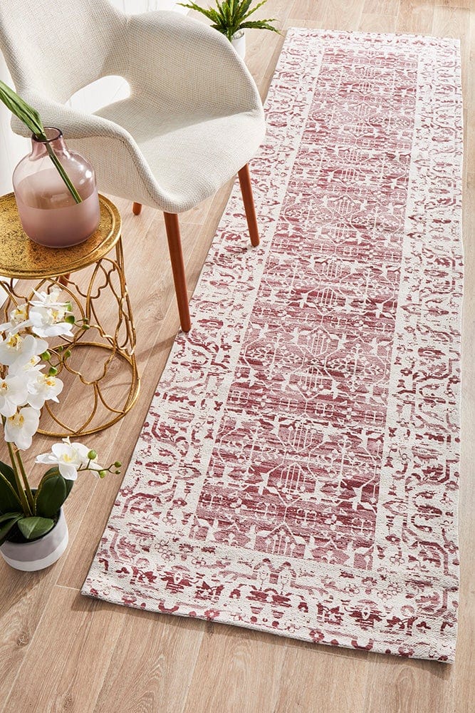 Mayur 88 Rose Runner Rug