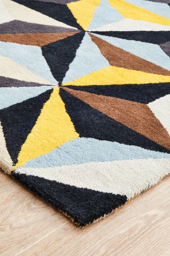 Atic Pure Wool 900 Blue Runner Rug