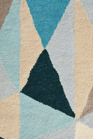 Atic Pure Wool 901 Turquoise Rug