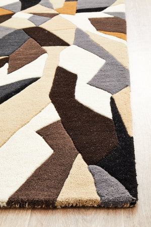 Atic Pure Wool 903 Fossil Runner Rug