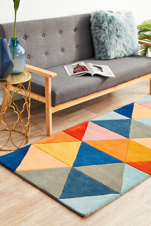 Atic Pure Wool 905 Multi Runner Rug