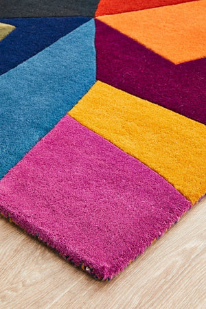 Atic Pure Wool 906 Crayon Runner Rug